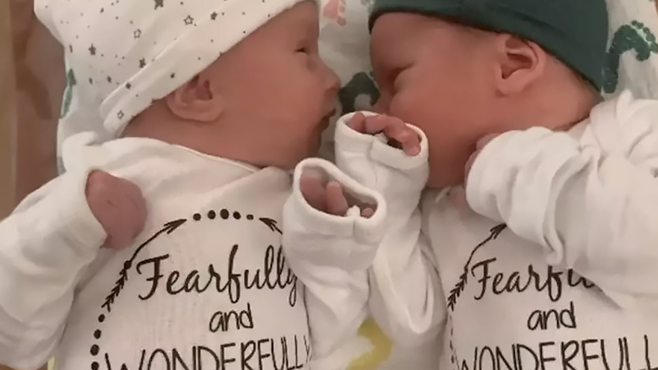 В США родились зачатые 30 лет назад близнецы