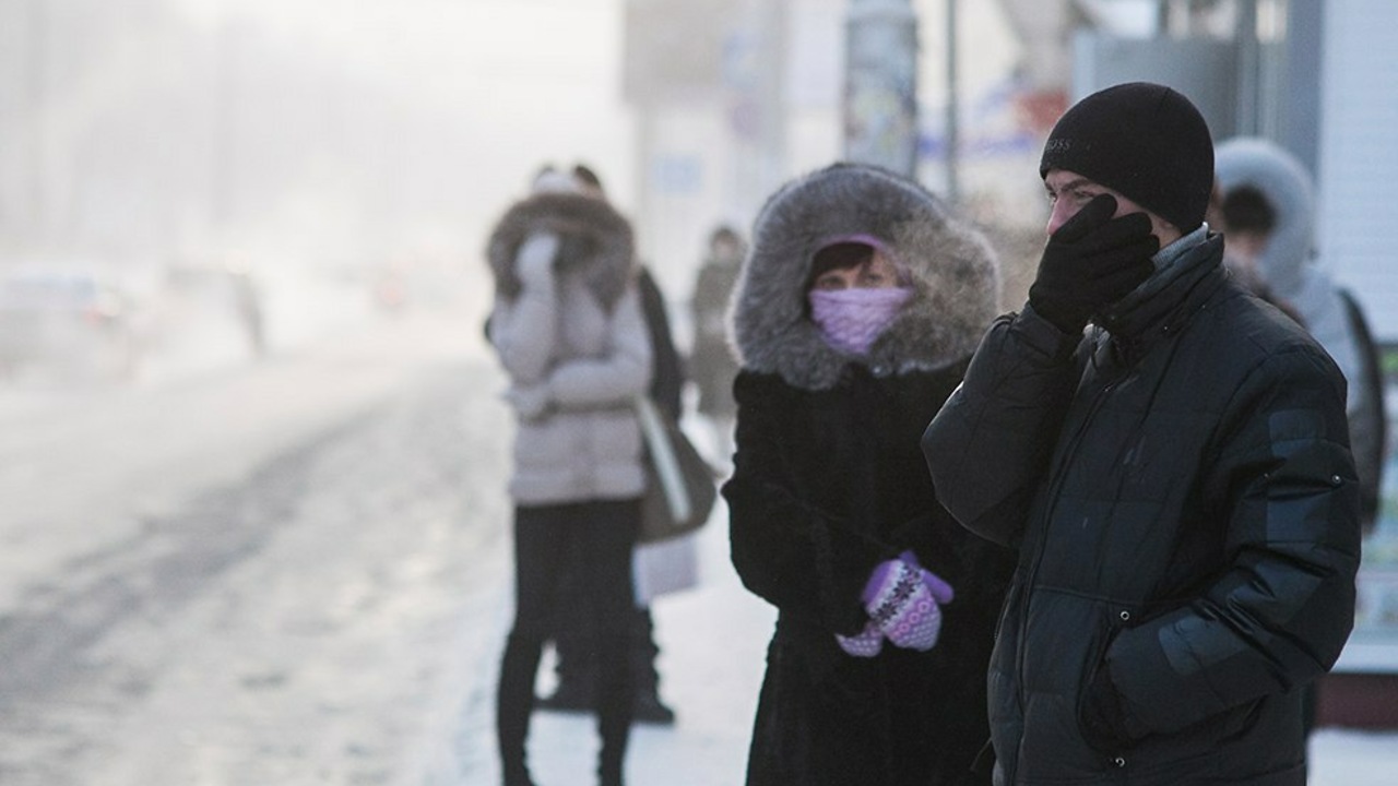 Сильно замерз на улице
